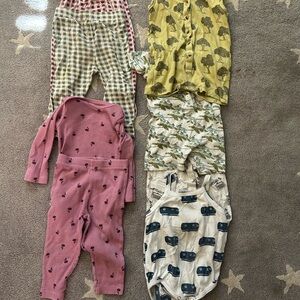 Kate Quinn, Quince, & Hanna Andersson Baby Clothes Bundle
